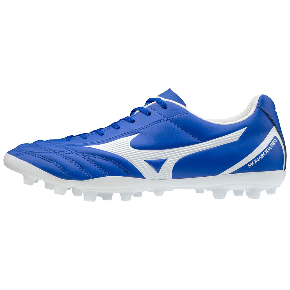 Panske Kopačky Mizuno Monarcida Neo Select AG Modre/Biele Vypredaj IGWM53841